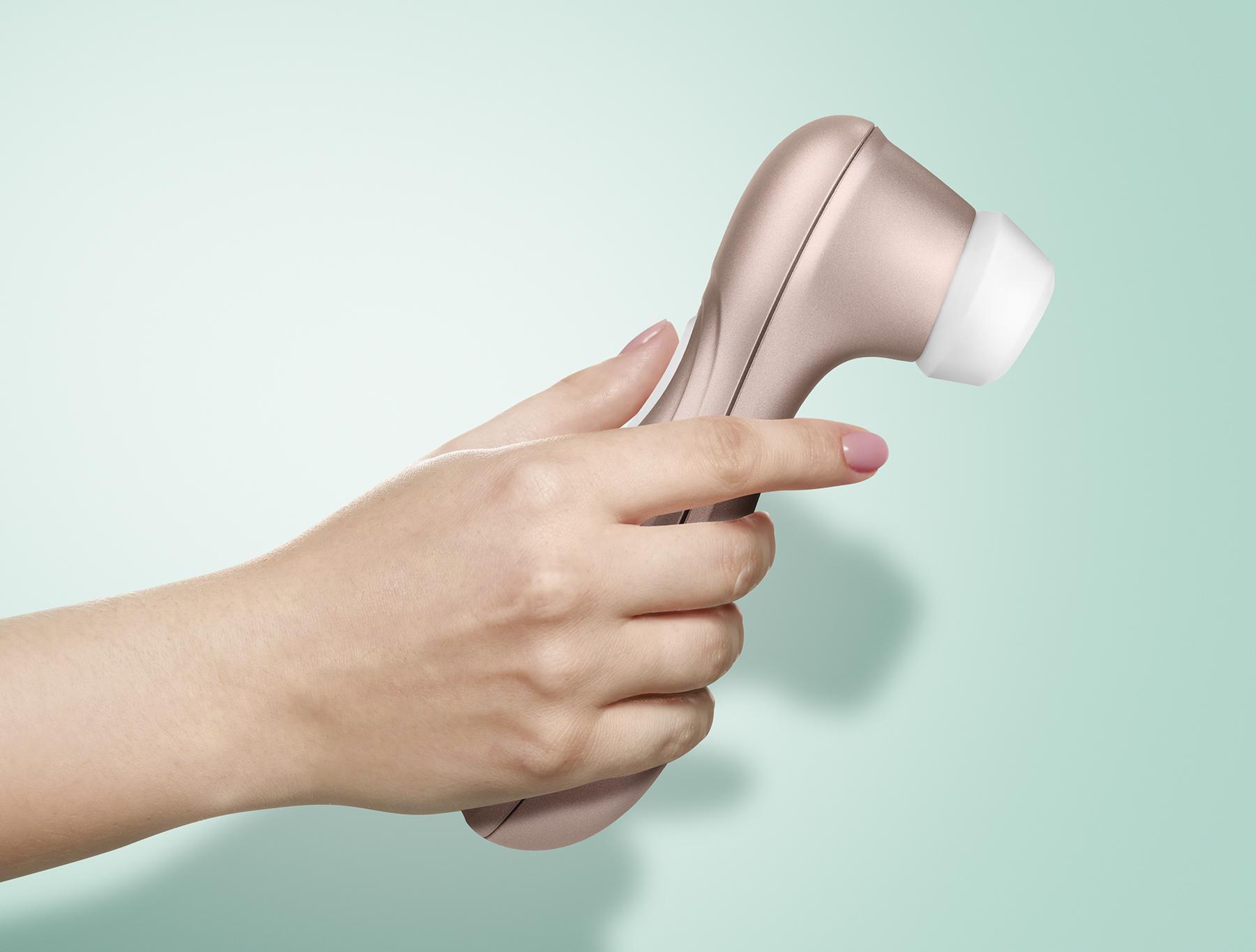 SATISFYER - AIR PUMP BUNNY 5+ APPLICATION GONFLABLE LAPIN VIBRATEUR VERT
